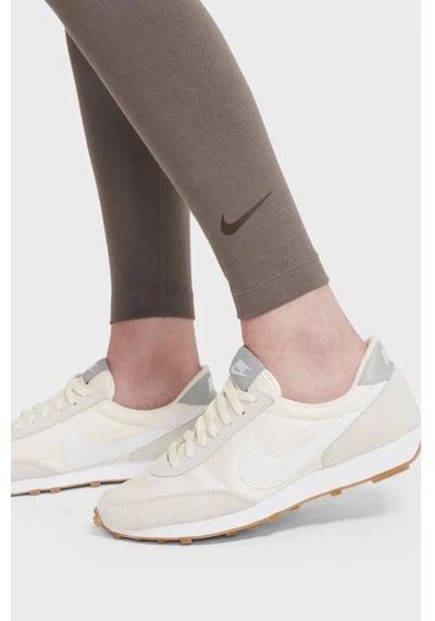 Nike Sportswear Club Kadın Kahverengi Tayt Pamuk Polyester Kahverengi