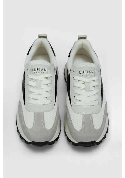Lufian Marta Kadın Sneaker Ayakkabı Ekru Ekru 122230032100520 Ekru
