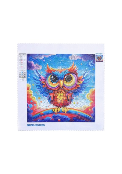 5d Elmas Taş İşleme Kiti Tablo 25x25 Cm - Diamond Painting Set - Dıy Kiti Mtx17348