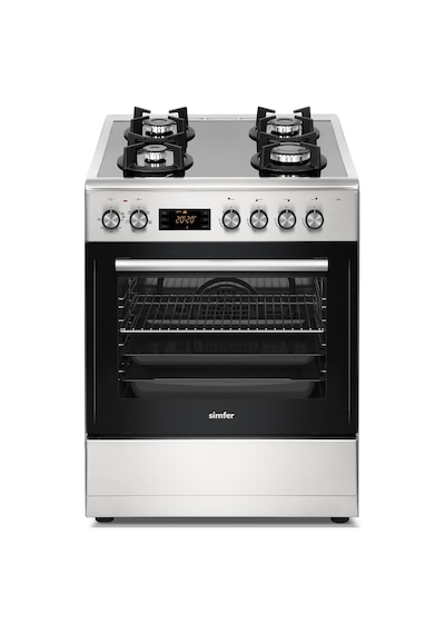 Simfer 1226 Tam Boy Fırın 4G Cam Yüzey Turbo 7 Fonksiyon + Grill