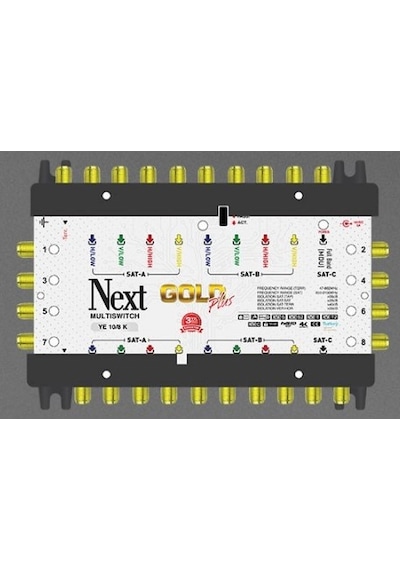 Next Ye-10/8 Kaskatlı Santral Multiswitch