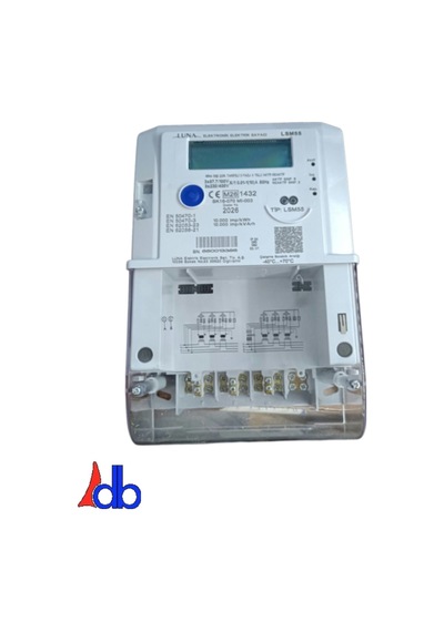 Luna Lsm55 Aktif Reaktif Pro Trifaze Sayaç Rs485