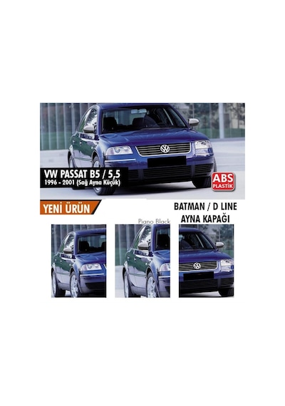 Volkswagen Passat B5 / 5.5 (1996 - 2001) Batman Yarasa Ayna Kapağı