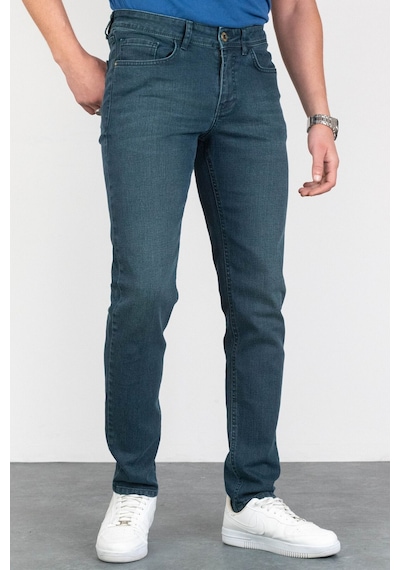 Erkek Haki Cep Lycralı Slim Fit Kot Pantolon Hltvalgreen (492261641)