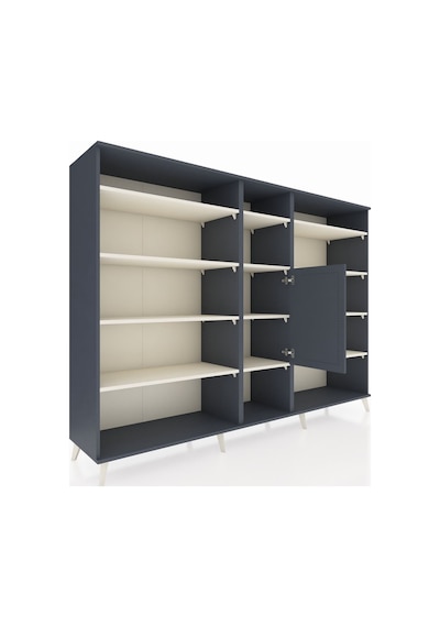 Hyperion Dolap 12 Raflı Tek Kapaklı 220x44x163 Antrasit-antrasit Antrasit-antrasit/aytaşı Hyperion Dolap 12 Raflı Tek Kapaklı 220x44x163 Antrasit-antrasit Antrasit-antrasit/aytaşı