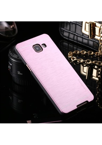 Samsung Uyumlu Galaxy Note Fe Motomo Metal Kılıf + Kırılmaz Cam Ekran K