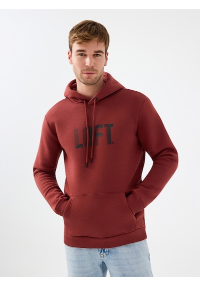 Regular Fit Erkek Sweatshirt Turuncu