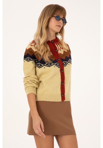 U.s. Polo Assn. Kadın Vanilya Hırka Triko 50310054-vr110 Vanilya