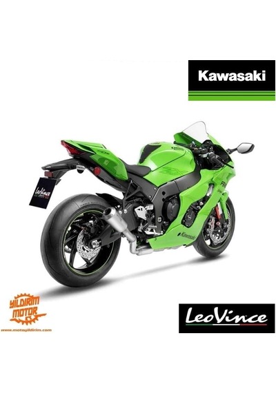 Leovince Kawasaki Zx10 Egzoz Ara Kat/ Cat Eliminatör 21-24