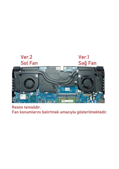 Acer Nitro 5 An515-45-r044 Fan V1 Sağ Fan 1 Adet