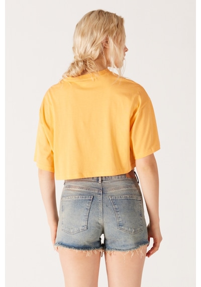 Wrangler Regular Fit Normal Kesim Normal Bel Esnek Jean Kot Şort W231816404 Açık Mavi