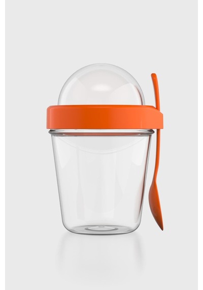 Renga Orbit 350 Ml Tritan Müsli Ve Atıştırmalık Kabı 191013 Turuncu
