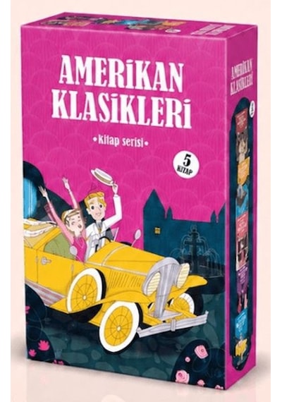 Amerikan Klasikleri 5 Kitaplık Kutulu Set - Aıaı-896271