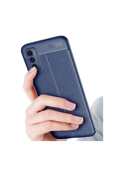 Vivo Y11S Kılıf Zore Niss Deri Desenli Silikon Kılıf