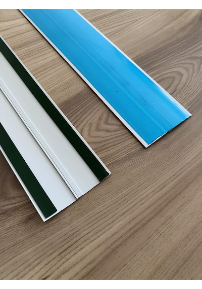 Alüminyum 6 Cm Kapı Eşik Profili Parke Kapı Altı Çıtası Yapışkanl