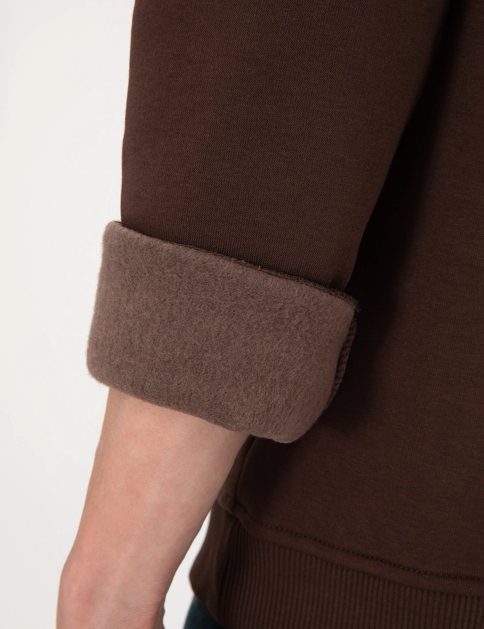 Pierre Cardin Erkek Kahverengi Sweatshirt 50315021-vr029 Kahverengi