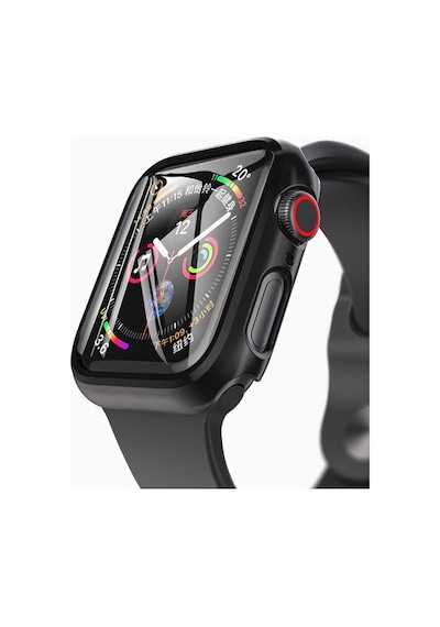 Apple Uyumlu Watch  2 3 4 5 6 Seri 42mm Ekran Koruyucu Kılıf Cam 360 Derece Tam Koruma
