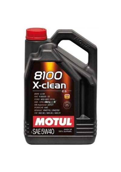 8100 X-clean 5w40 4 Lt %100 Sentetik