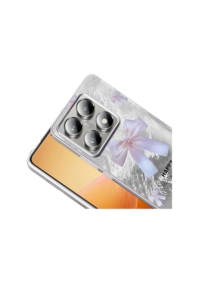 Xiaomi 14t Kılıf Desenli Zore Mep Kapak Gold Leopar