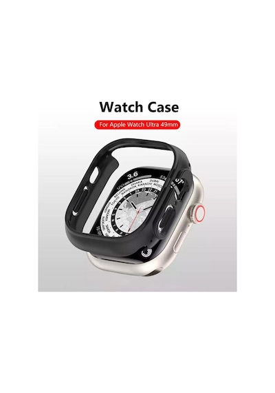 Apple Uyumlu  Watch Ultra 49mm Bumper Kasa Koruyucu Çerçeve