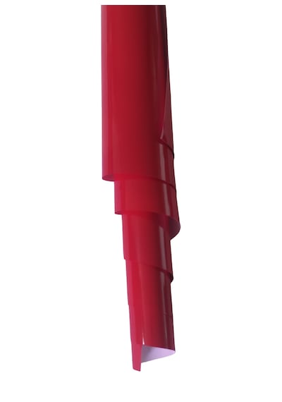 Kırmızı Renk Dayanıklı Araç Motor Mobilya Folyosu 126cm X 200 Cm