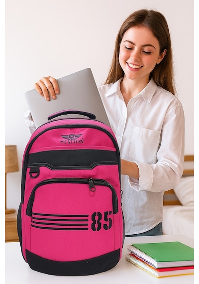 Newfull Station 85 Astarlı Sırt Ve Okul Çantası-laptop Bölme-pmb