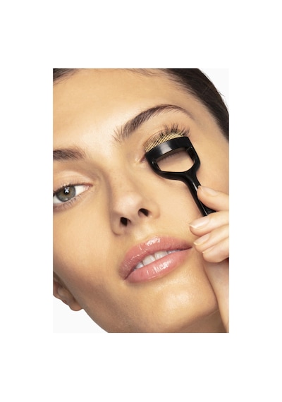 Tweezerman Curl 60 Lashcomb Yuvarlak Gözler Için Kirpik Tarağı Kaş & Kirpik Bakımı Siyah