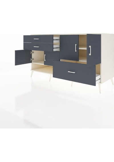 Kronos Konsol 3 Raflı 3 Çekmeceli 4 Kapaklı 176x59x99 Aytaşı-antr Aytaşı-antrasit Kronos Konsol 3 Raflı 3 Çekmeceli 4 Kapaklı 176x59x99 Aytaşı-antr Aytaşı-antrasit