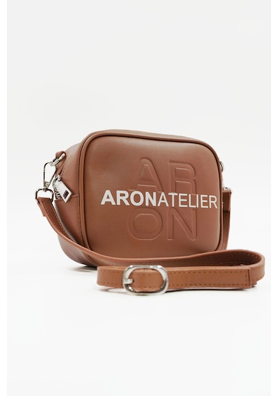 Hüvendo Küçük Boy Crossbody Çapraz Askılı Kadın Omuz Çantası Taba Taba
