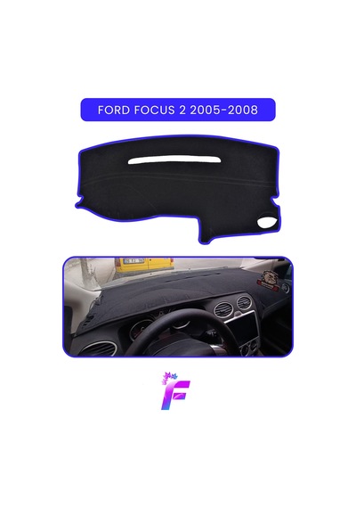 Ford Focus 2 2005-2008 Torpido Koruyucu Güneş Ve Yansımaya Karşı Kalkan Tam Koruma Tb83 Torpido Halısı