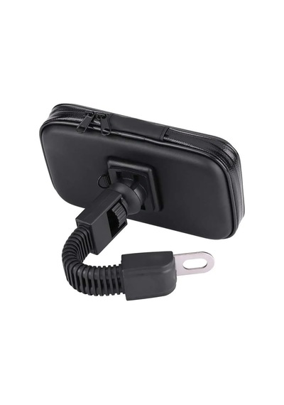 Motosiklet Telefon Tutucu Su Geçirmez 18 X 10 Cm Deri Fermuarlı 2 Mixed