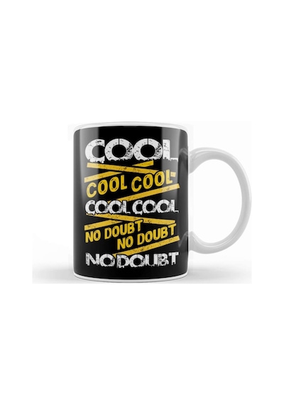 Cool Cool Cool No Doubt Jake Peralta Brooklyn Nine Nine Kupa Bardak Porselen Karışık