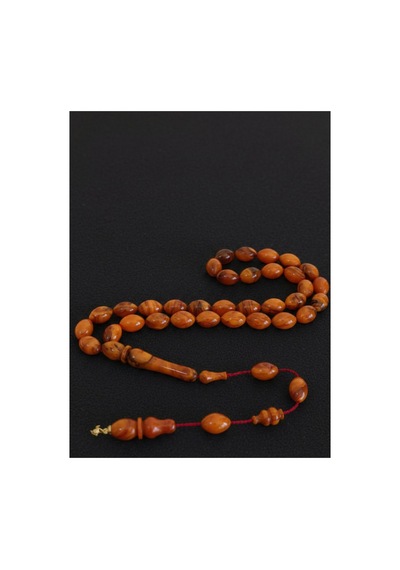 Doğal Görünümlü Kehribar Ton Tesbih Şık Ve Zarif Tasarım Hediye Seçeneği Sarı - 871174070 Sarı - 871174070 Sarı