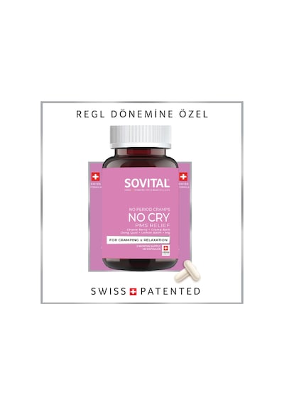 Sovital No Cry Regl Dönemine Özel 48 Kapsül