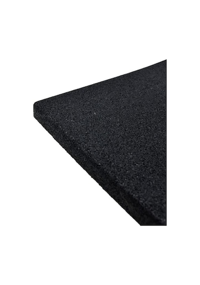 Kauçuk Zemin Kaplama 40X40X2Cm 6 Adet Tse Belgeli Siyah