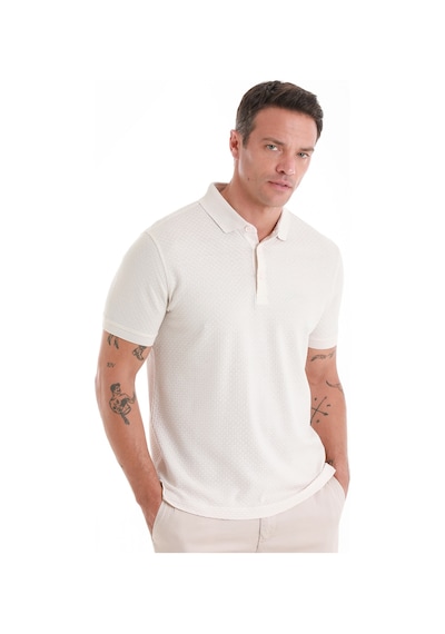 Hatemoğlu Taş Regular Fit Düz Merserize Polo Yaka 100% Pamuk Tişört 35362024c020 Taş