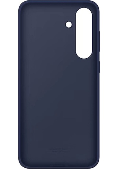 Samsung Uyumlu Galaxy S25 Fe Silikon Kılıf Koyu Mavi Koyu Mavi