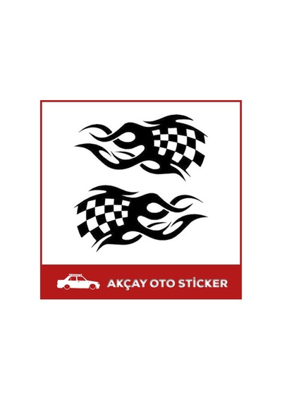 Yarış Zafer Sticker Araba Yarış Sticker Off Road Sticker