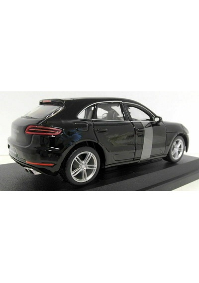 Burago Porsche Macan 1/24 Siyah Model Araba Burago Porsche Macan 1/24 Siyah Model Araba