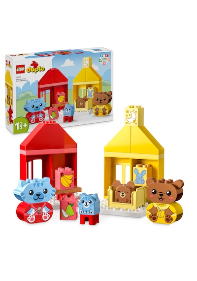 LEGO® DUPLO® İlk Günlük Rutinlerim: Yemek ve Uyku Zamanı 10414 1½+ Eğitici Oyuncak Yapım Seti - 28 Parça