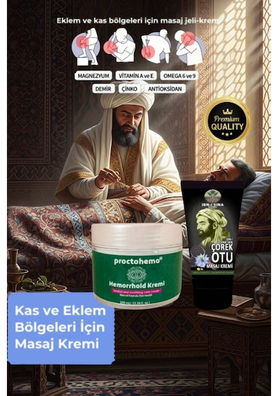 Proctohemo 100 Ml Rahatlatıcı Kremi + Ibnisina Çörek Otu Kremi 50 Ml