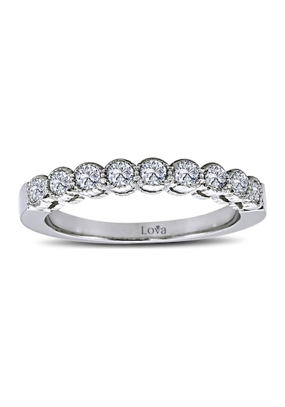 Lova 0,45 Karat Pırlanta Yarımtur Yüzük - 1010082