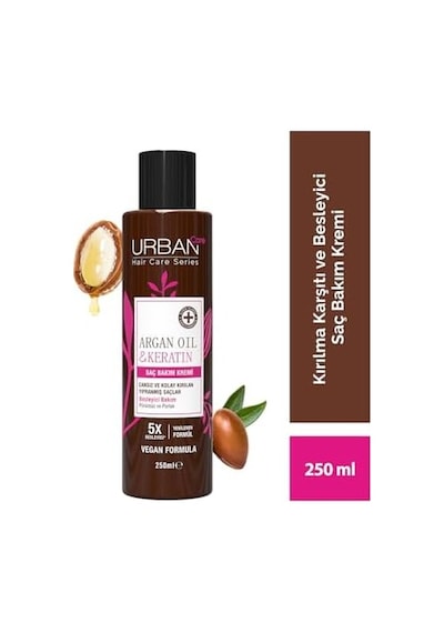 Care Argan Yağı & Keratin Kolay Kırılan Yıpranmış Saçlara Özel Saç Bakım Kremi 250ml
