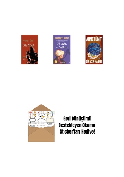 The Flock + To Kill A Sultan + Bir Aşk Masalı + Okuma Sticker'ları