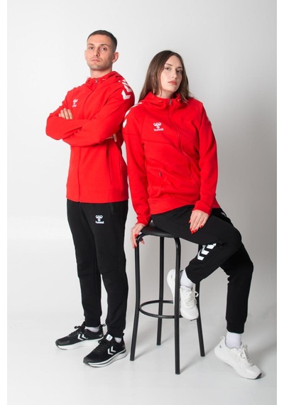 Hummel Armin Pro Pamuklu Sweatshirt Kırmızı