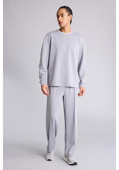 Defacto Relax Fıt Skuba Dalgıç Kumaş Jogger G6289ax25wngr445 Gri-gr445