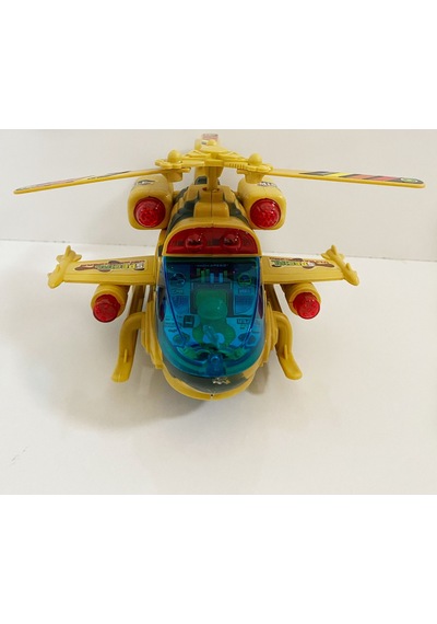 Işıklı ve Sesli Askeri Uçak Helikopter