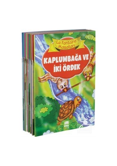 La Fontaine Masalları 10 Kitap Takım - Büyük Boy / Jean De L