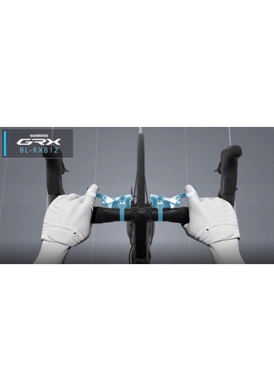 Shimano Hidrolik Disk Fren Kolu Grx Bl-rx812 Arka Siyah