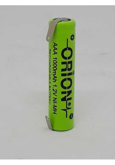 Orion 1.2v Aaa 1000mah Ni-mh Puntolu Şarj Edilebilir Batarya Pili